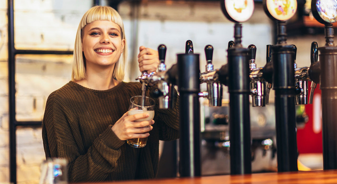Job als Barkeeper