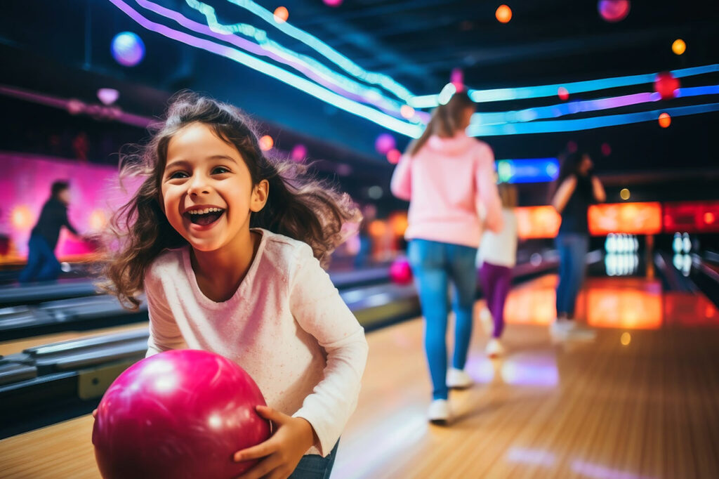 Kinder-Bowling in Hamburg